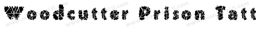 Woodcutter Prison Tattoo字体转换